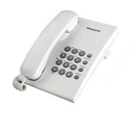 Panasonic KX-TS500MEW Telefonía Unilinea