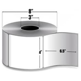 Zebra 10000300 Etiquetas 4"x 6.5" Z-Perform 1000D Térmico Directo