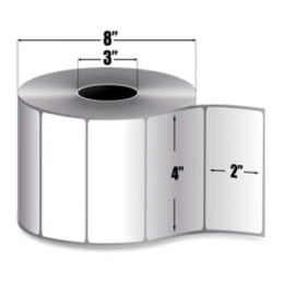 18951 - Zebra Etiquetas 4" x 2" Z-ULTIMATE 3000T blanco