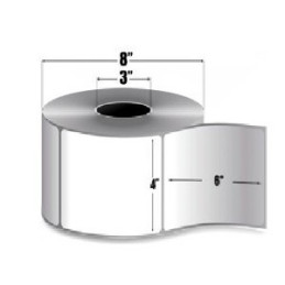 Zebra 10000301 Rollos de Etiquetas 4" x 6" Z-PERFORM 1000D