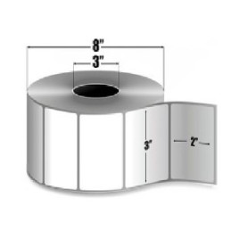 10011689 - Zebra Etiquetas 3" x 2" POLYPRO 4000T